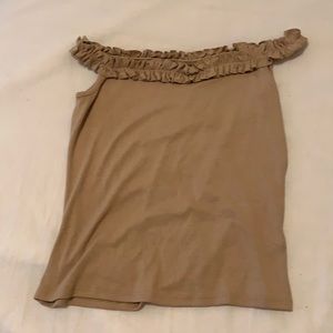 Odd shoulder never been worn top